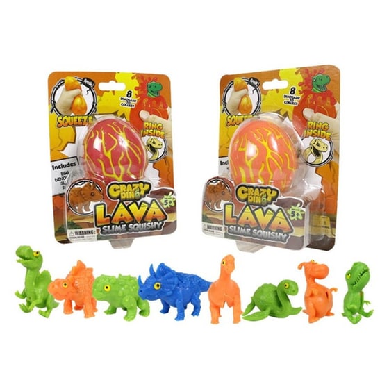 Just toys Crazy Dino Lava Egg (8 Σχέδια) image 5