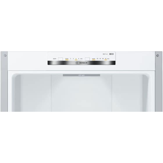 BOSCH KGN39VIDB Total No Frost 368 Lt Brushed Steel Ψυγειοκαταψύκτης image 3