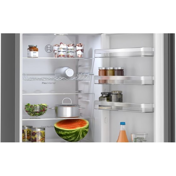 BOSCH KGN39OCAF Total No Frost 363 Lt Anthracite Steel Ψυγειοκαταψύκτης image 7