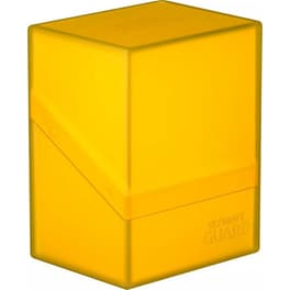 Ultimate Guard Boulder Deck Case 80+ Standard Size Amber