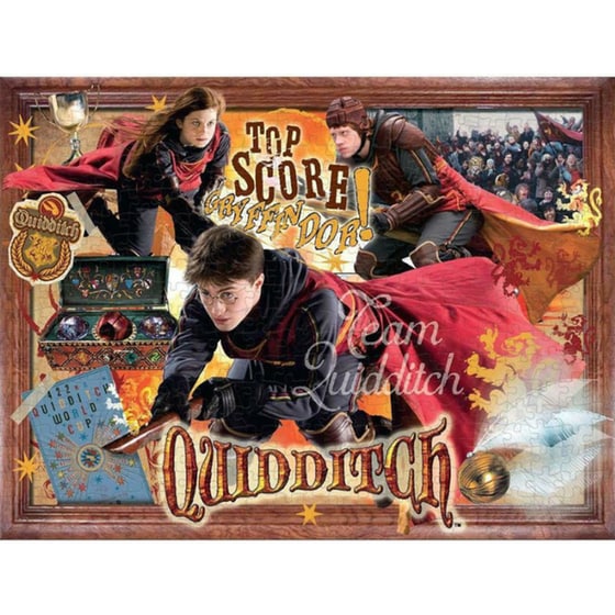 Παζλ Winning Moves Harry Potter Quidditch (1000 Κομμάτια) image 1