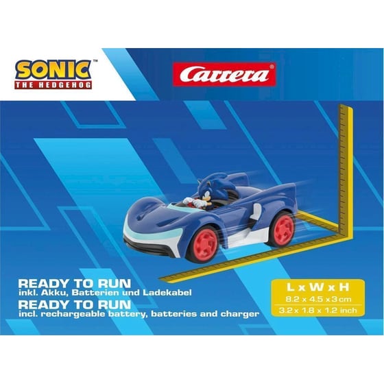 Carrera Τηλεκατευθυνόμενο Αυτοκίνητο R/C Sonic The Hedgehog Team Sonic Racing Sonic Vehicle image 6