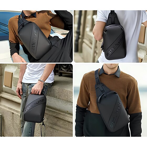 Τσαντάκι Ώμου Crossbody Arctic Hunter XB00121-BK - 5.5lt - Μαύρο image 9