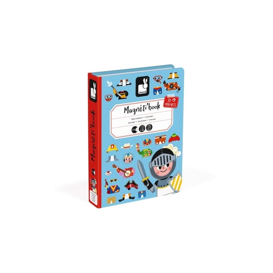 Janod Μαγνητικό Βιβλιό - Αγορίστικα Ρούχα (J02719) image 0