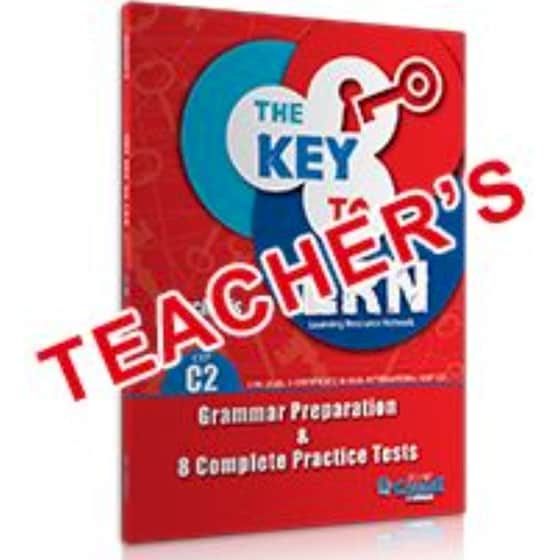 The Key to LRN C2 Grammar Preparation + 8 Complete Practice Tests, Teacher's Book (+ CD) image 0