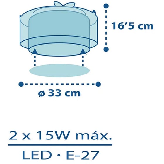 Παιδικό Φωτιστικό Οροφής Ango My Little Jungle Πλαφονιέρα 76116 image 5