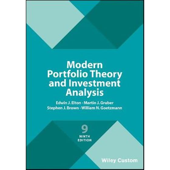 Modern Portfolio Theory and Investment Analysis image 0