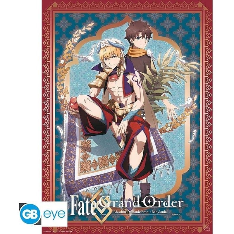 GBEYE Αφίσα Fate/Grand Order - Fujimaru And Gilgamesh 52x38 cm