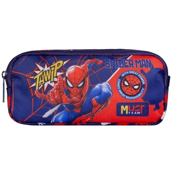 Κασετίνα Οβάλ Must Spiderman Thwip image 0