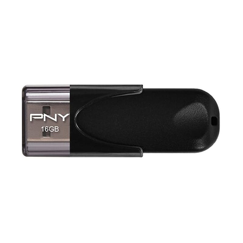 PNY PNY Attaché 4 16GB USB 2.0 Stick Μαύρο