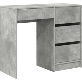 Γραφείο VidaXL από Επεξεργασμένο Ξύλο 90x37,5x75 cm - Γκρι Σκυροδέματος
