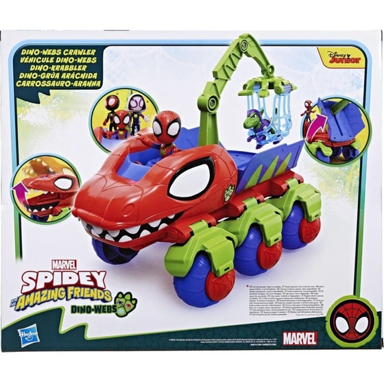 Hasbro Marvel Spidey And His Amazing Friends Dino Webs Team Όχημα (F9480) image 3