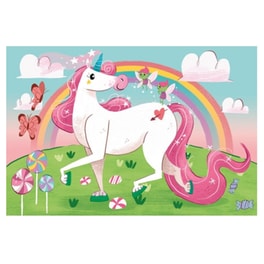 Παιδικό Παζλ Clementoni Super Color I Believe In Unicorns (104 Κομμάτια)