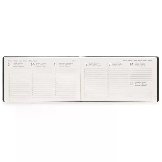 Ημερολόγιο Εβδομαδιαίο Legami 2026 12Μ Small Horizontal Chartreuse image 2