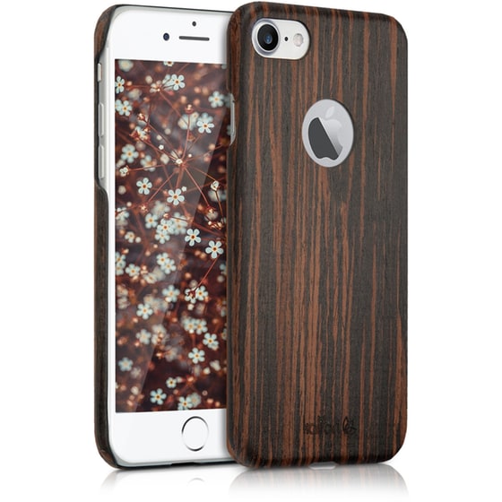 Θήκη Apple iPhone 7/iPhone 8/iPhone Se 2020 - Kalibri Wooden Case - Brown image 0