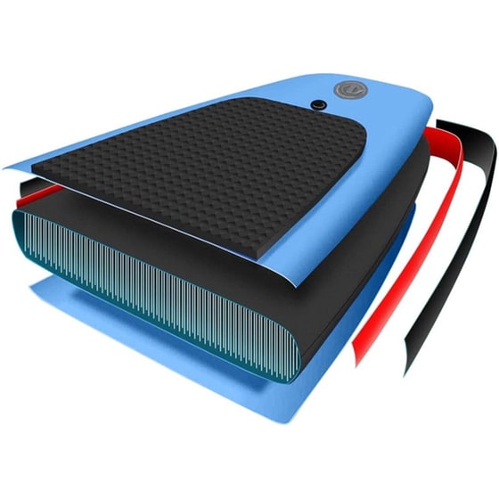 Φουσκωτή Σανίδα SUP VidaXL 360x81 cm - Θαλασσί image 8