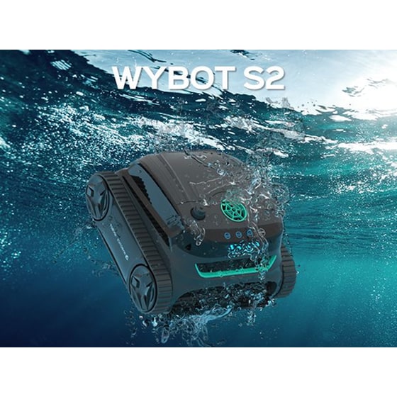 WYBOTICS  Wybot S2 για Πισίνα Μαύρο Σκούπα Ρομπότ image 1