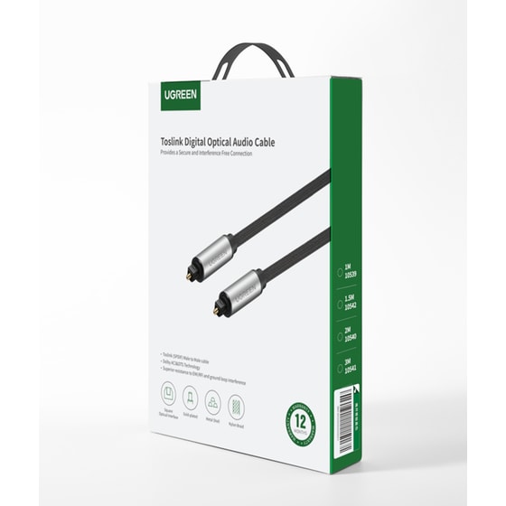 Καλώδιο Οπτικής Ίνας Ugreen TOS male σε TOS male - 3m image 8