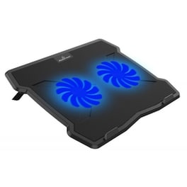 Powertech Βάση Με Ψύξη Laptop Pt-930, Έως 15.6, 2x 125mm Fan, Led, Μαύρο