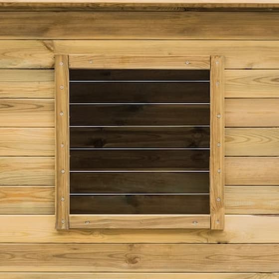 Σπιτάκι Εξωτερικού Χώρου vidaXL  123 x 120 x 146 εκ. από Ξύλο Πεύκου image 3