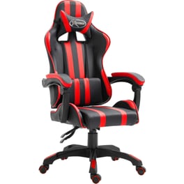 Καρέκλα Gaming VidaXL από Τεχνητό Δέρμα - Μαύρη/Κόκκινη