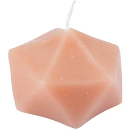 Διακοσμητικό Κερί Spitishop L-c Arty Blush 6bdc046rp 7x7x6cm - Ροζ