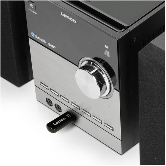 Ηχοσύστημα Lenco MC-150 20W - Μαύρο image 5