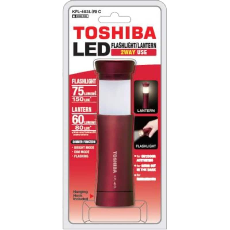 TOSHIBA Φακός TOSHIBA Led KFL-403L(R) - Κόκκινο