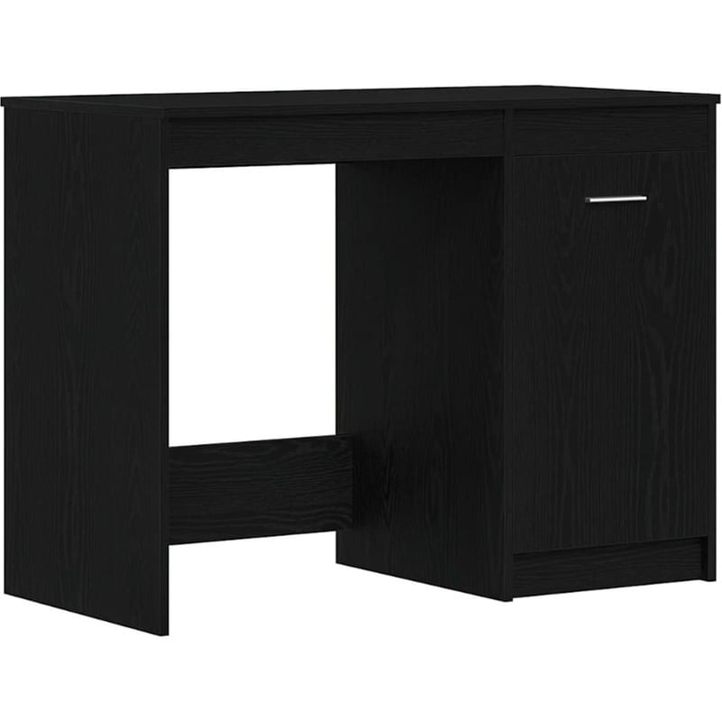 Γραφείο VidaXL από Επεξεργασμένο Ξύλο 100x50x76 cm - Μαύρη Οξιά