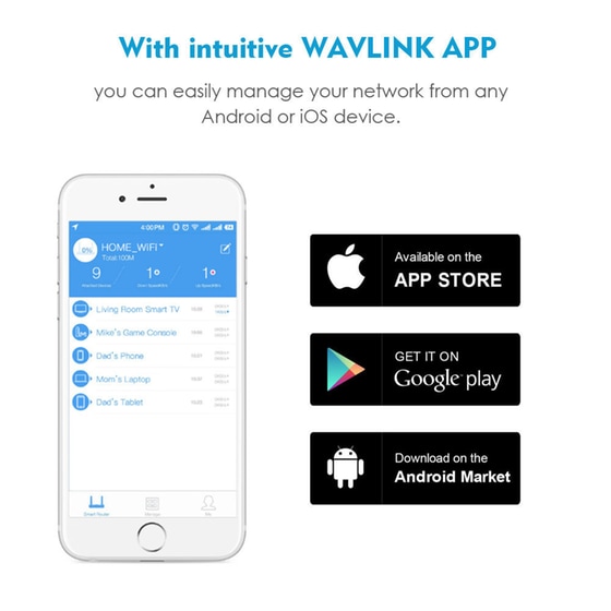 WAVLink WN535M2 Access Point Wi-Fi 5 Dual Band (2.4 & 5 GHz) 1200Mbps image 5