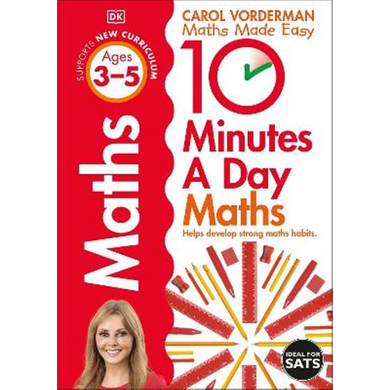 10 Minutes A Day Maths, Ages 3-5 (Preschool) image 0
