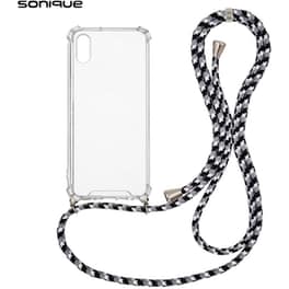 Θήκη Apple iPhone X / iPhone XS - Sonique με Κορδόνι Armor Clear - Μαύρο