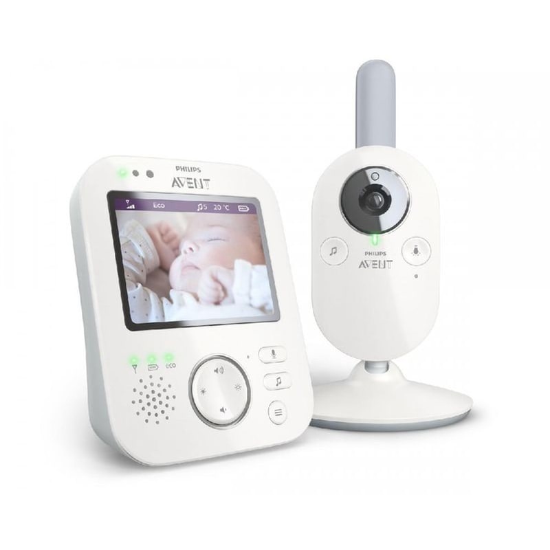 PHILIPS Baby Monitor PHILIPS SCD843/26 - Λευκό