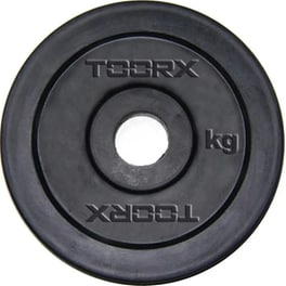 Δίσκος Toorx 20 kg για Μπάρα Ø25mm Πλαστικός με Επικάλυψη Καουτσούκ