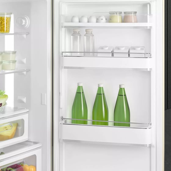 SMEG FAB30RCR6 294 Lt Μπεζ Δίπορτο Ψυγείο image 7