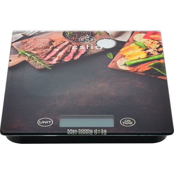 ESTIA BBQ TIME 01-13295 1gr/5kg Ψηφιακή Ζυγαριά Κουζίνας image 1