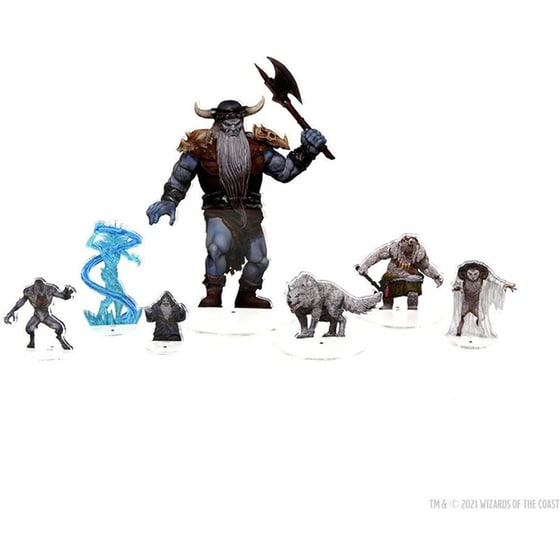 Dd5 Idols: Iwd 2d Frost Giant Dungeons & Dragons WIZKIDS image 0