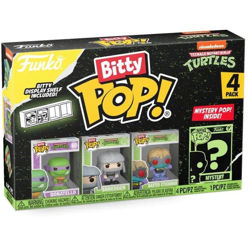 FUNKO Funko Bitty Pop! - Teenage Mutant Ninja Turtles: Donatellos 4-Pack Set