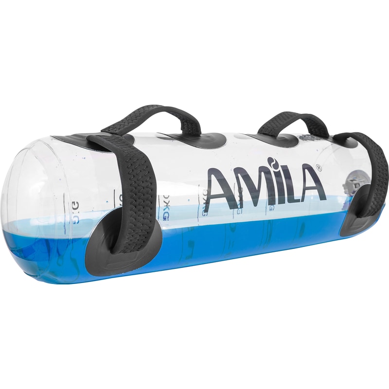Power Bag 35kg Amila Hydrobag 90663 από PVC με Νερό - Μπλε/Λευκός