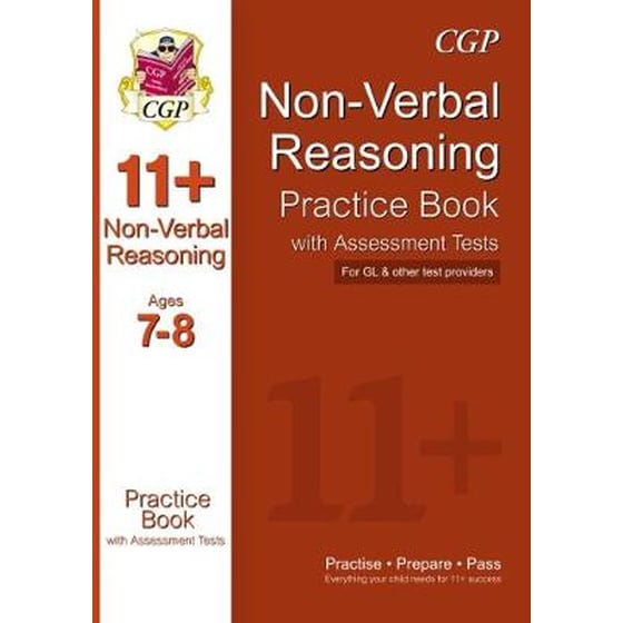 11+ Non-Verbal Reasoning Practice Book with Assessment Tests Ages 7-8 (GL & Other Test Providers) image 0