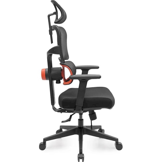 Καρέκλα Γραφείου/Gaming Eureka Ergonomic ERK-OC12-B από Ύφασμα Mesh - Μαύρη image 1