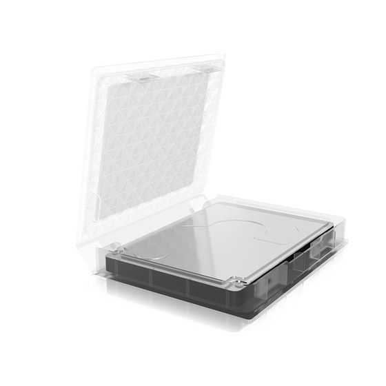 Icy Box IBAC6251 Θήκη Σκληρού Δίσκου 2.5" Διάφανο image 1