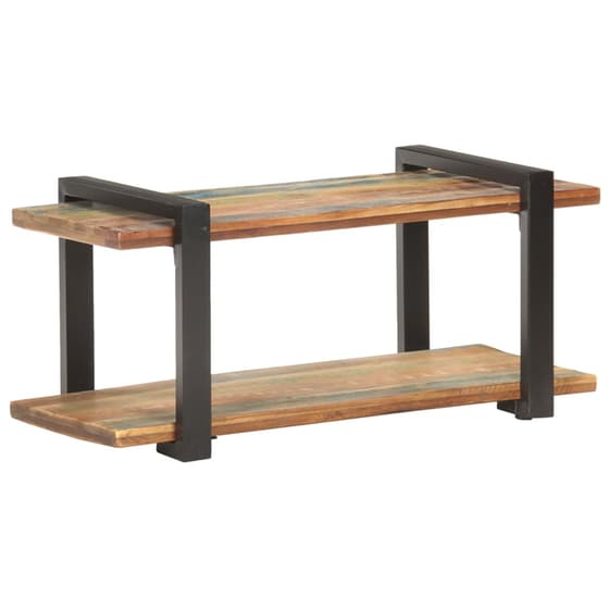 Έπιπλο Τηλεόρασης VidaXL Ξύλινο/Μεταλλικό 90x40x40cm - Kαφέ/Μαύρο image 0