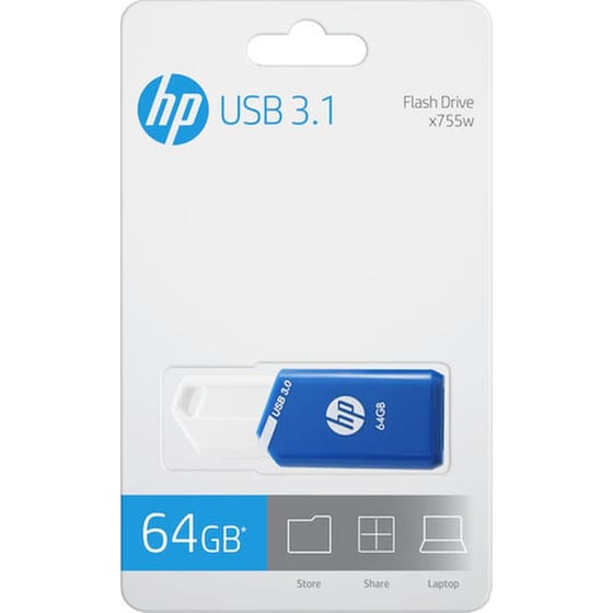 Hp 64GB USB 3.1 Stick - Μπλε image 3