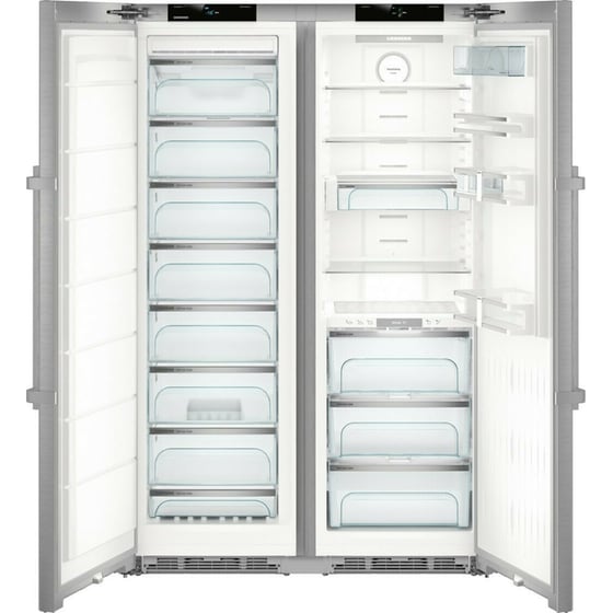 Ψυγείο Ντουλάπα LIEBHERR SBSes 8773 Inox 635Lt image 3