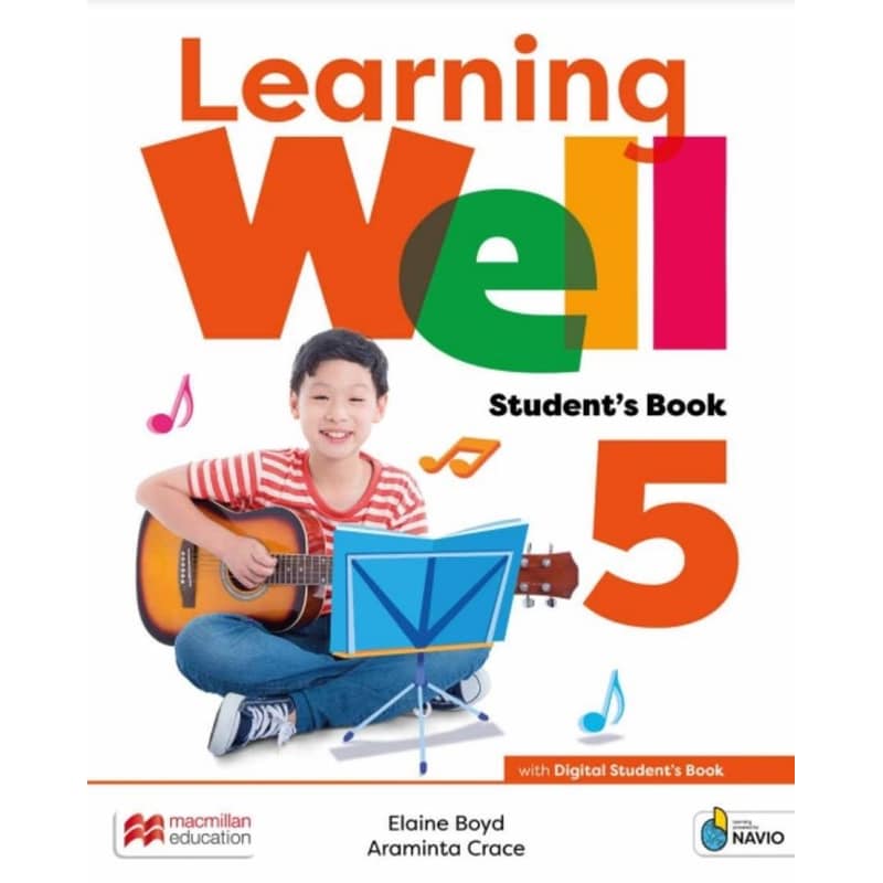 Learning Well 5 Students Book (With Navio App + Digital Students Book + Wellness Book + Wellness Ebook)