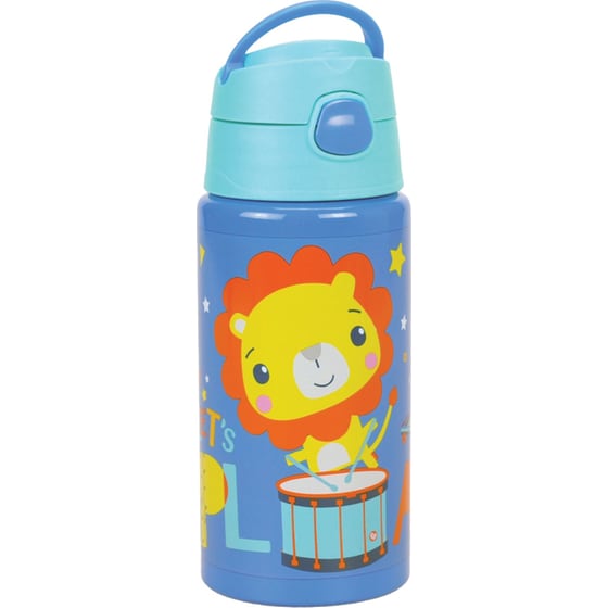 Παγούρι Αλουμινίου Flip Gim Lion Fisher-Price 500 ml image 0