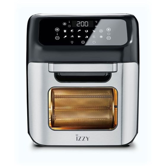 ΙΖΖΥ IZ-8205 XL 6 σε 1 με Πόρτα 1800 W 12 L Ασημί Φριτέζα Αέρος image 2
