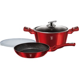 Σετ Μαγειρικά Σκεύη BERLINGER BH-6779 4 τμχ Κόκκινο