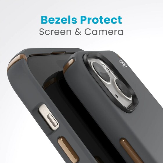 Θήκη Apple iPhone 15 Plus - Speck Presidio2 Pro MagSafe - Charcoal Grey/Cool Bronze image 4